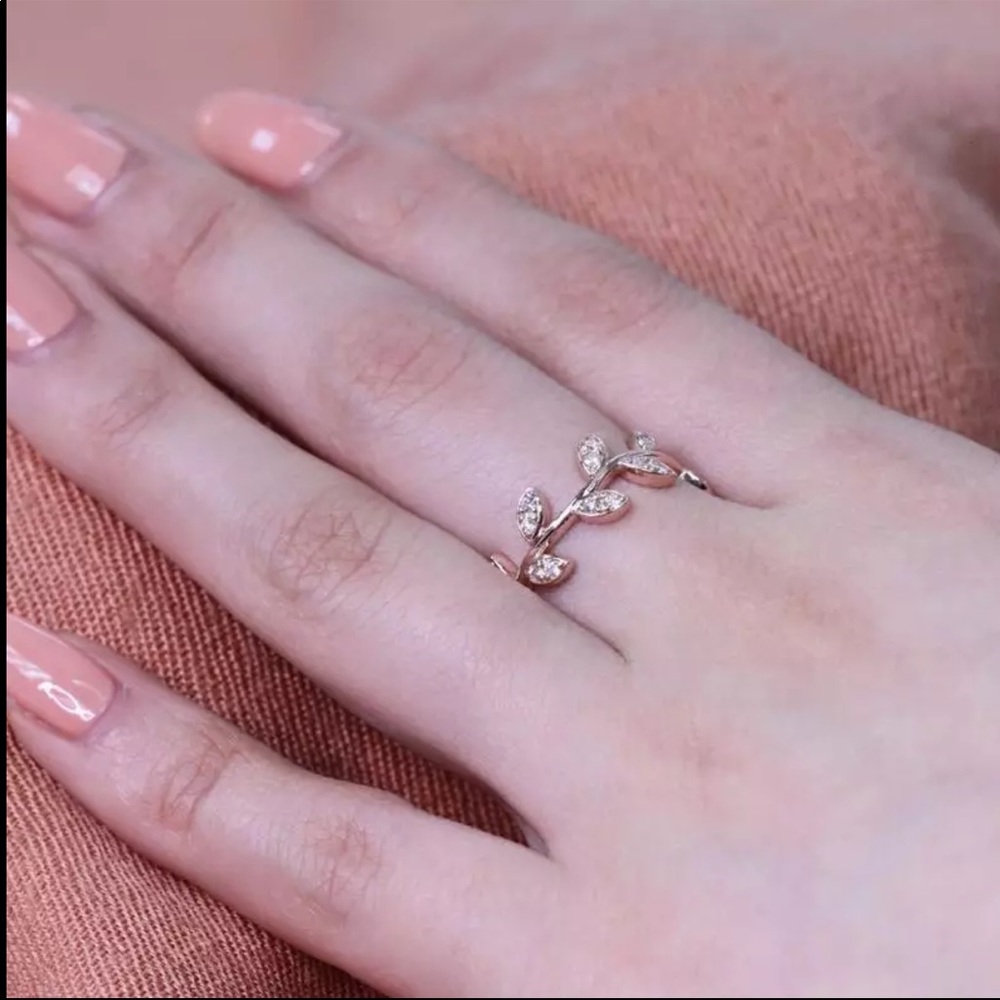 New Women’s Rose Gold Diamond Ring - Picture 3 of 3